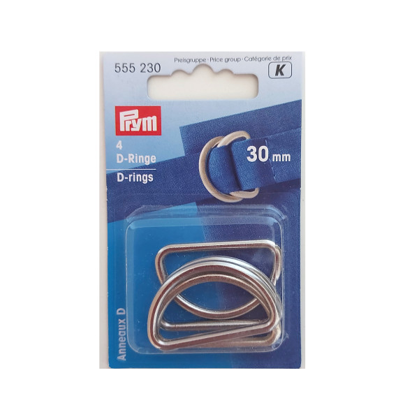 Prym - Anelli Semicircolari - 30 mm